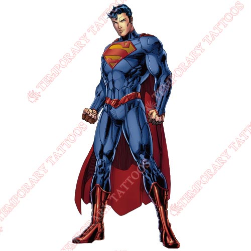 Superman Customize Temporary Tattoos Stickers NO.301